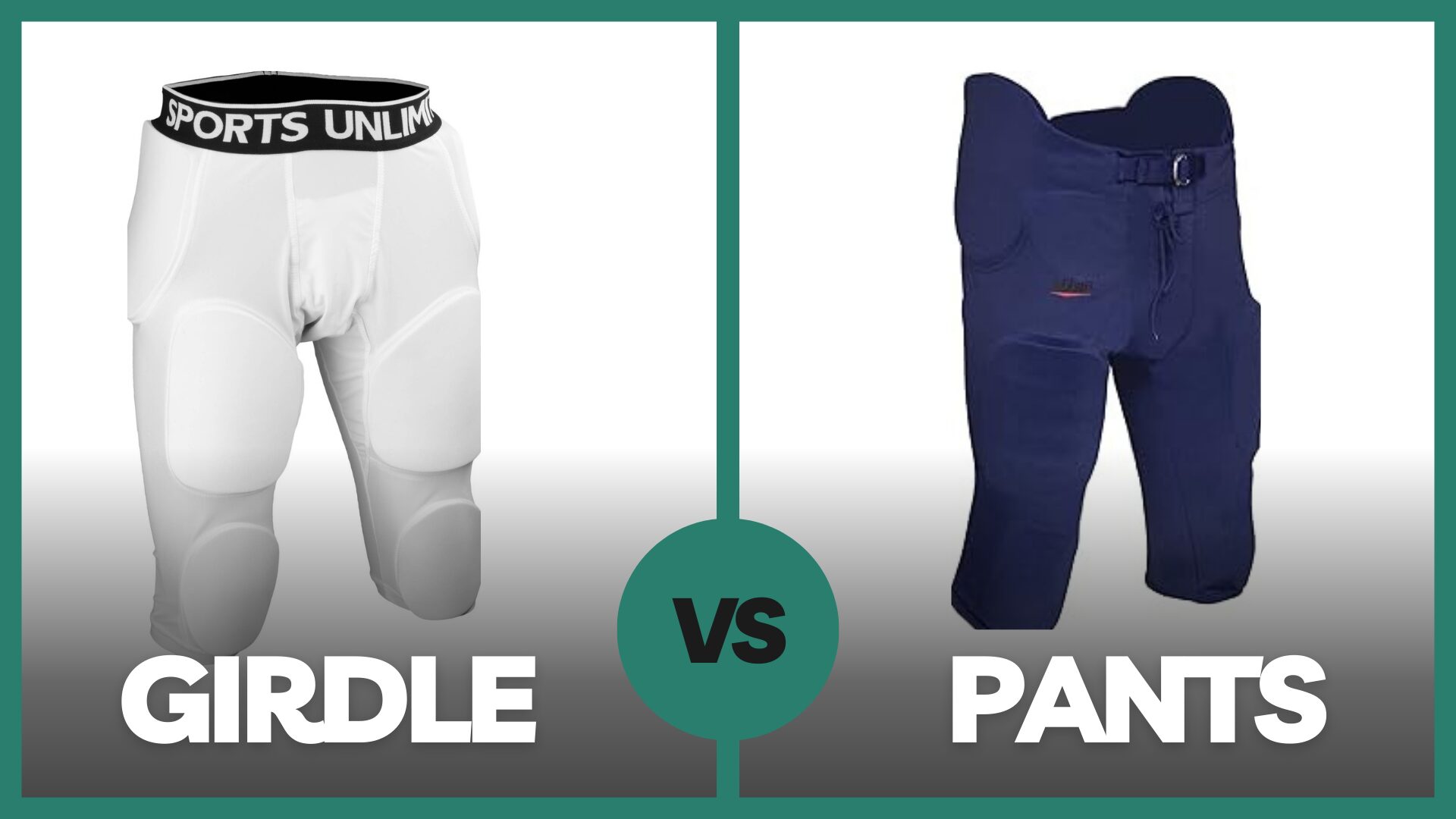 What is the Difference Between Football Pants and Girdle?