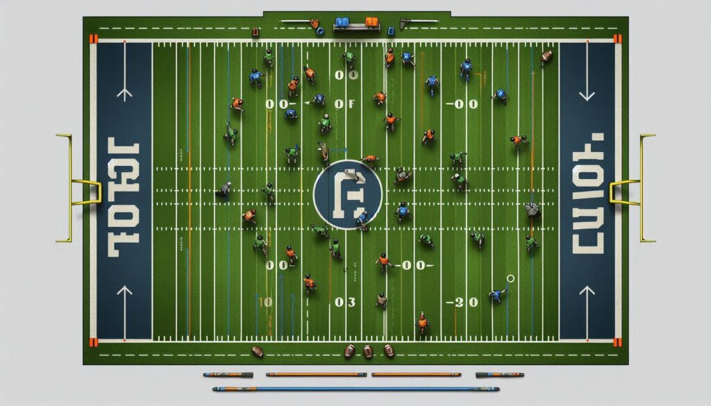 Flag Football Field Setup