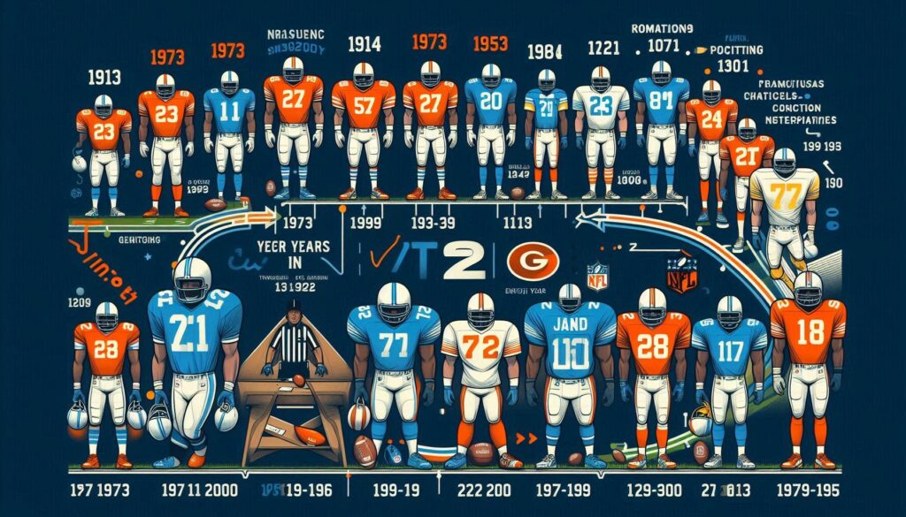 History of NFL Jersey Numbers