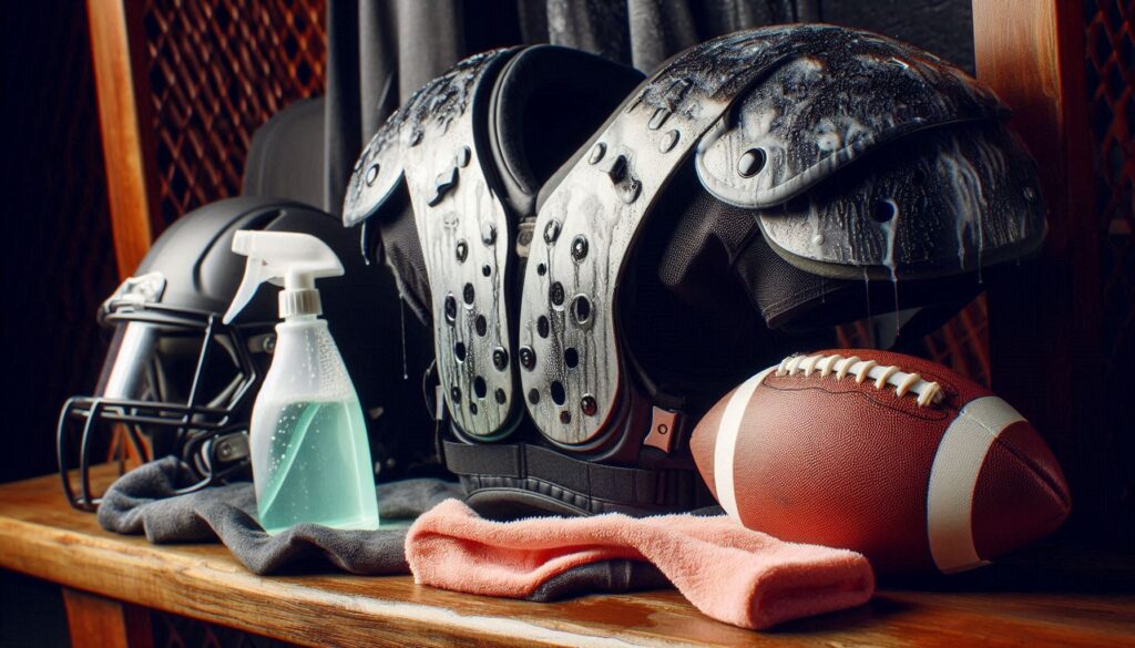 Why Cleaning Football Shoulder Pads and Helmets is Importan